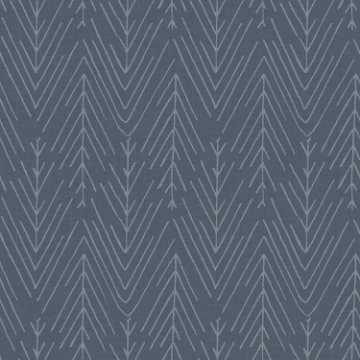 Picture of Twig Hygge Herringbone Peel and Stick Wallpaper - Navy