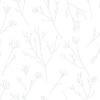 Picture of Twigs Peel and Stick Wallpaper - Mint