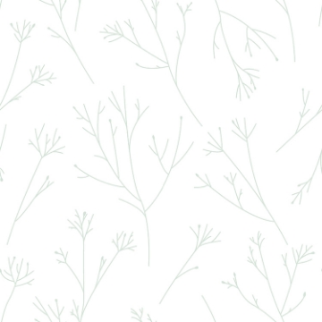 Picture of Twigs Peel and Stick Wallpaper - Mint