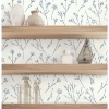 Picture of Twigs Peel and Stick Wallpaper - Navy