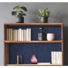 Picture of Faux Grasscloth Weave Peel and Stick Wallpaper - Navy