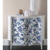 Picture of Watercolor Floral Peel and Stick Wallpaper - Blue