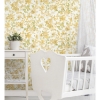 Picture of Watercolor Floral Peel and Stick Wallpaper - Yellow