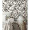 Picture of Bohemian Peel and Stick Wallpaper - Black