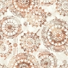 Picture of Bohemian Peel and Stick Wallpaper - Orange