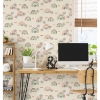 Picture of Rainbows End Peel and Stick Wallpaper - Taupe