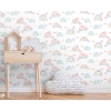 Picture of Rainbows End Peel and Stick Wallpaper - Pink