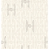 Picture of Star Wars Tie Fighter Peel and Stick Wallpaper - Taupe