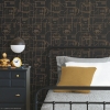 Picture of Star Wars R2D2 Geometric Peel and Stick Wallpaper - Black