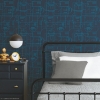 Picture of Star Wars R2D2 Geometric Peel and Stick Wallpaper - Blue