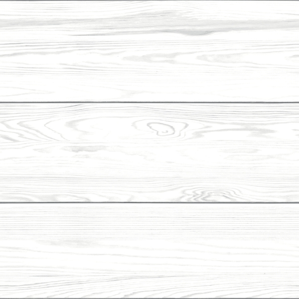 Picture of Shiplap Peel and Stick Wallpaper - White/Grey