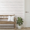 Picture of Shiplap Peel and Stick Wallpaper - White/Grey