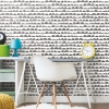 Picture of Doodle Scallop Peel and Stick Wallpaper - Black