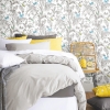 Picture of Butterfly Sketch Peel and Stick Wallpaper - Yellow