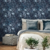 Picture of Dandelion Peel and Stick Wallpaper - Blue