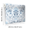 Picture of Persian Damask Peel and Stick Wallpaper - Blue