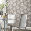 Picture of Batik Jacobean Peel and Stick Wallpaper - White