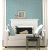 Picture of Waverly Strands Peel and Stick Wallpaper - Blue