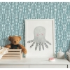 Picture of Waverly Strands Peel and Stick Wallpaper - Blue