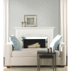 Picture of Waverly Strands Peel and Stick Wallpaper - Taupe