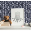 Picture of Waverly Strands Peel and Stick Wallpaper - Navy