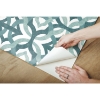 Picture of Waverly Tipton Peel and Stick Wallpaper - Teal