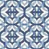 Picture of Waverly Tipton Peel and Stick Wallpaper - Blue