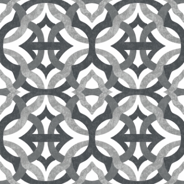 Picture of Waverly Tipton Peel and Stick Wallpaper - Grey