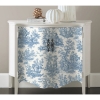 Picture of Waverly Country Life Toile Peel and Stick Wallpaper - Blue