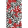 Picture of Waverly Herd Together Peel and Stick Wallpaper - Red