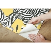 Picture of Waverly Herd Together Peel and Stick Wallpaper - Yellow