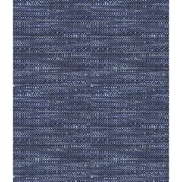 Picture of Waverly Tabby Peel and Stick Wallpaper - Dark Blue