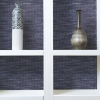 Picture of Waverly Tabby Peel and Stick Wallpaper - Dark Blue