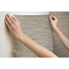 Picture of Waverly Tabby Peel and Stick Wallpaper - Taupe