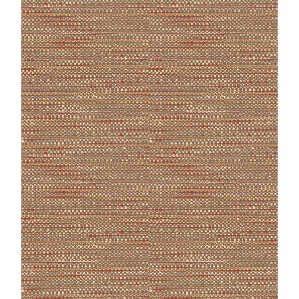 Picture of Waverly Tabby Peel and Stick Wallpaper - Red