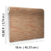 Picture of Waverly Tabby Peel and Stick Wallpaper - Red