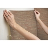 Picture of Waverly Tabby Peel and Stick Wallpaper - Red