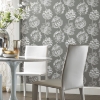 Picture of Batik Jacobean Peel and Stick Wallpaper - Grey