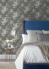 Picture of Jungle Toile Peel and Stick Wallpaper - Taupe