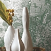 Picture of Jungle Toile Peel and Stick Wallpaper - Green