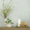 Picture of Twigs Peel and Stick Wallpaper - Green