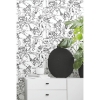 Picture of Vogue Sketches Peel and Stick Wallpaper - Black