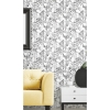 Picture of Vogue Sketches Peel and Stick Wallpaper - Black