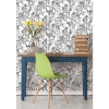 Picture of Vogue Sketches Peel and Stick Wallpaper - Black