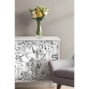 Picture of Vogue Sketches Peel and Stick Wallpaper - Black