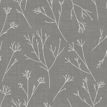 Picture of Twigs Peel and Stick Wallpaper - Dark Gray