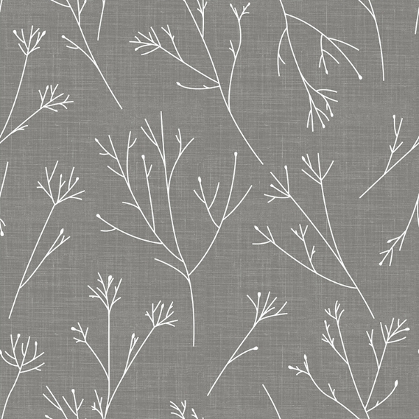 Picture of Twigs Peel and Stick Wallpaper - Dark Gray