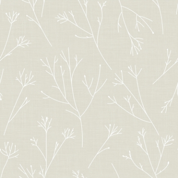 Picture of Twigs Peel and Stick Wallpaper - Beige