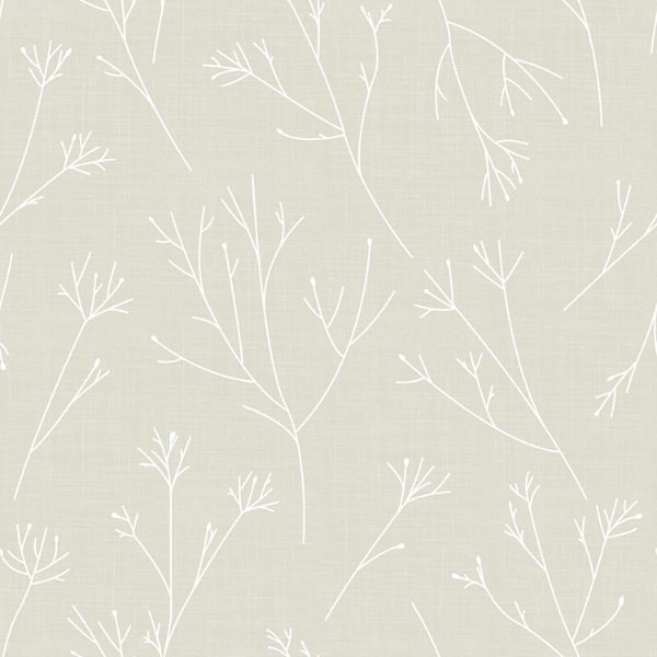 Picture of Twigs Peel and Stick Wallpaper - Beige