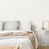 Picture of Crackled Stria Faux Texture Peel and Stick Wallpaper - White